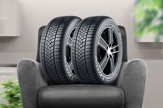 When ordering tire fitting, seasonal storage is free
